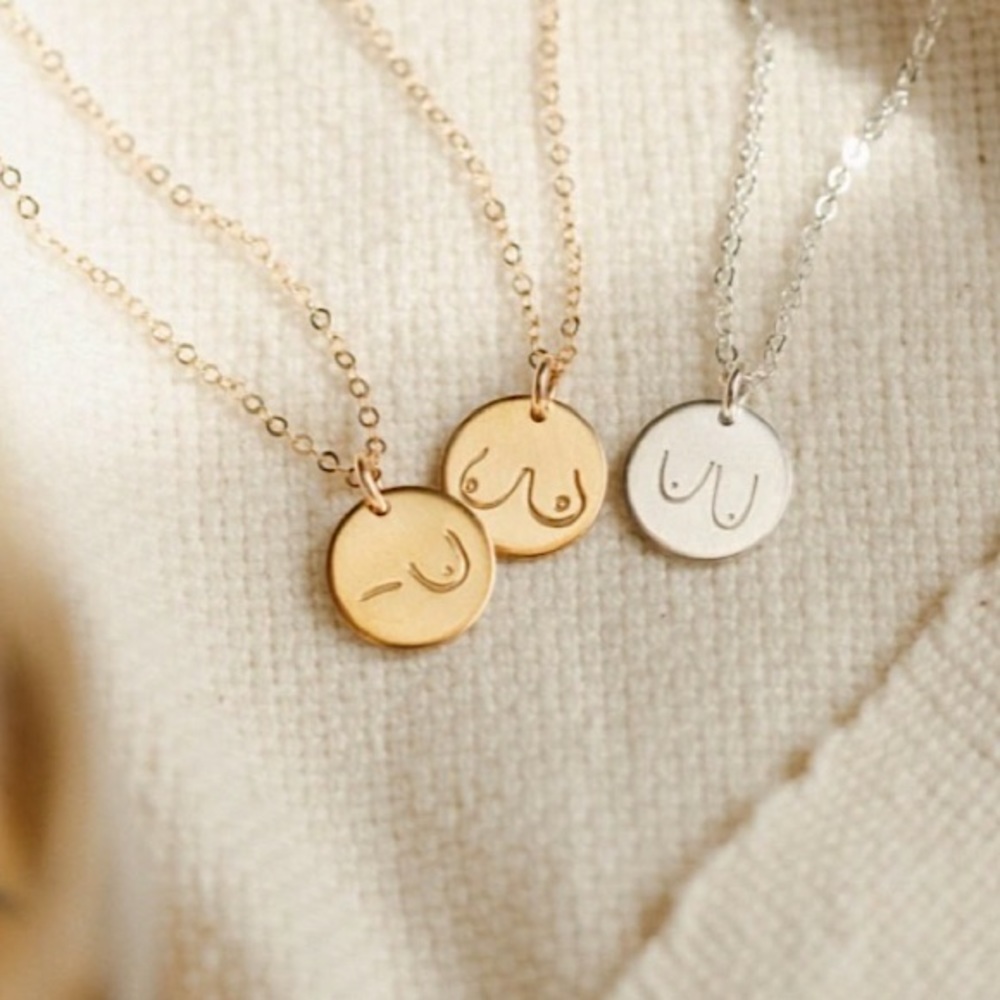 Boobs Body Positivity Feminine Bohemian Necklace